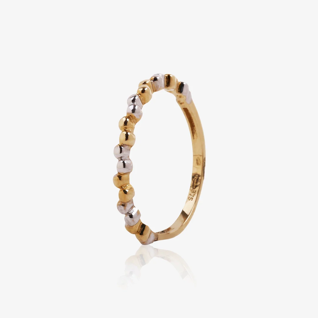 Anillo Bicolor Bolitas - Image 2