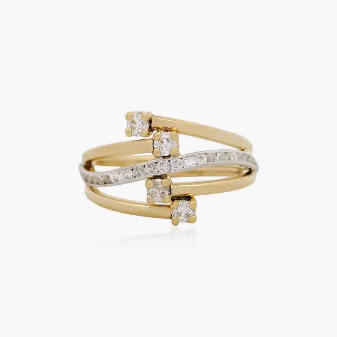 Anillo Bicolor Duos