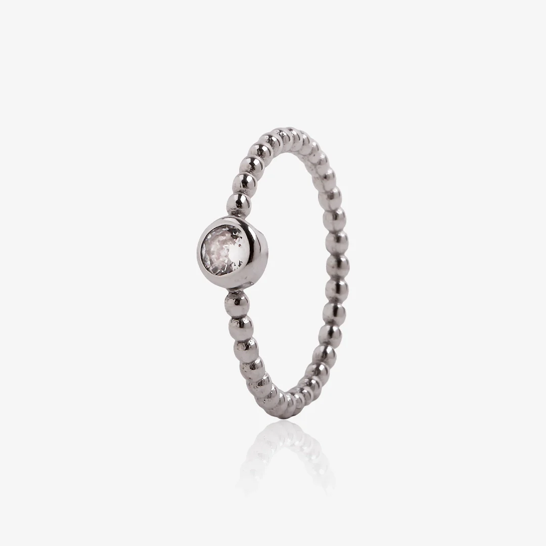Anillo bolitas chatón - Image 2