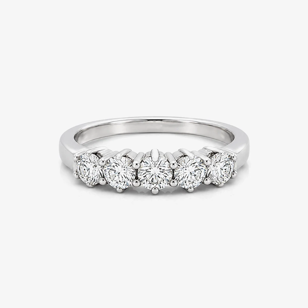 Anillo Cinquillo Diamantes