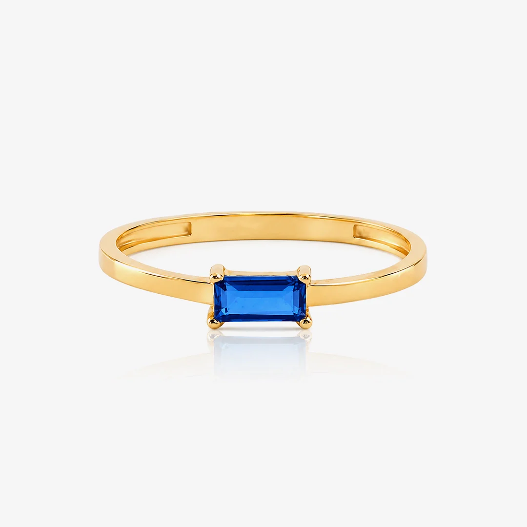 Anillo Circonita Rectangular - Image 3