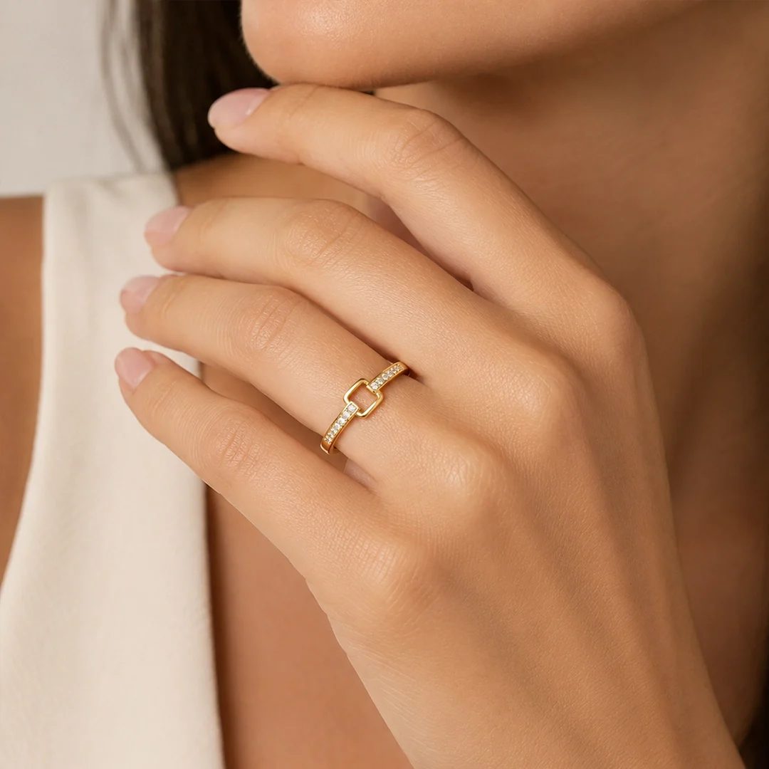 Anillo Diamante Cuadrado - Image 2