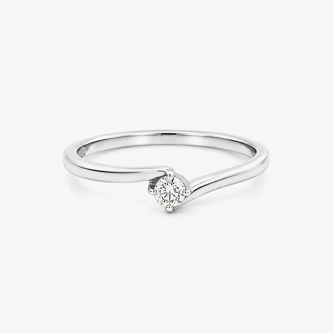 Anillo Diamante Garras