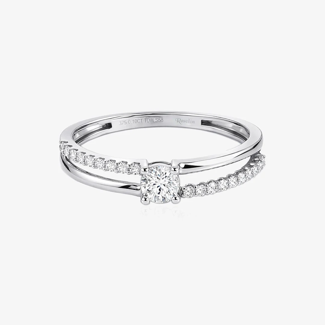 Anillo diamantes
