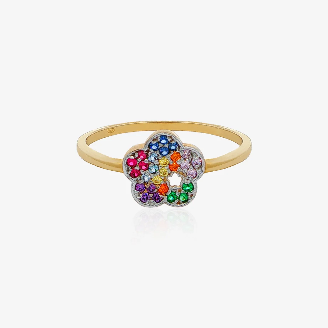 Anillo Flor colores