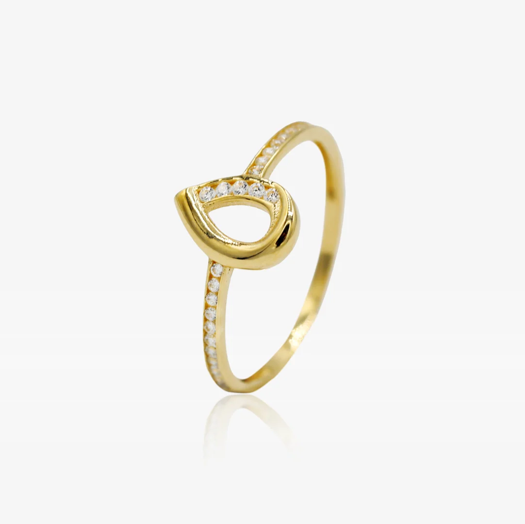Anillo gota circonitas - Image 2