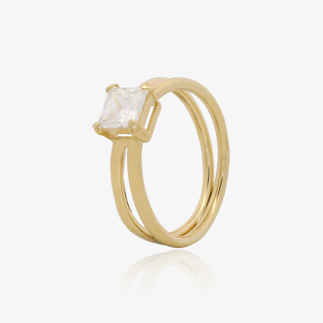 Anillo Piedra 4 Garras - Image 2