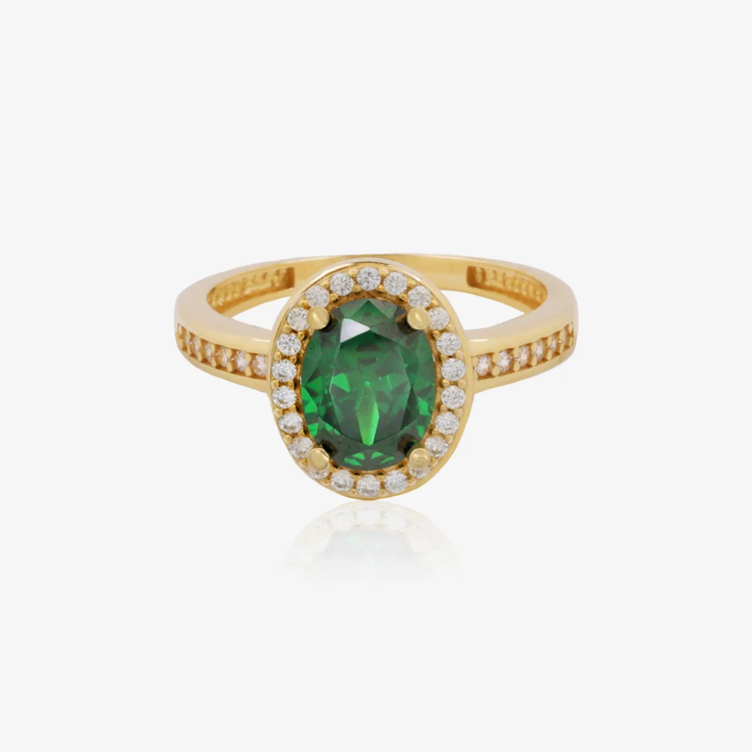 Anillo Piedra Verde