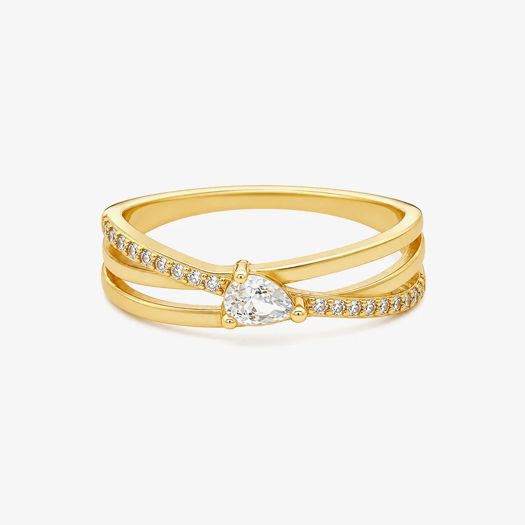 Anillo Triple Entrelazado