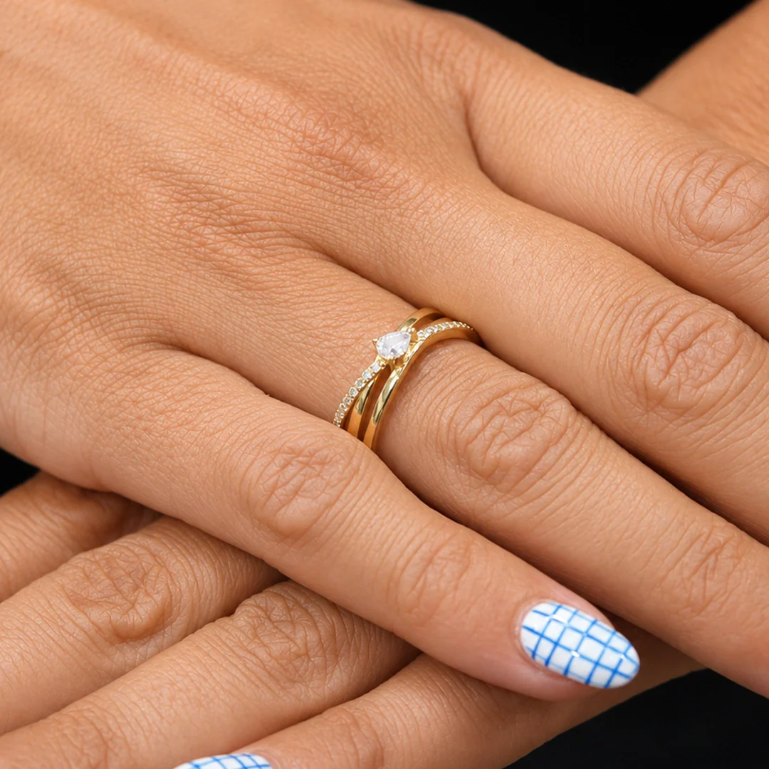 Anillo Triple Entrelazado - Image 2