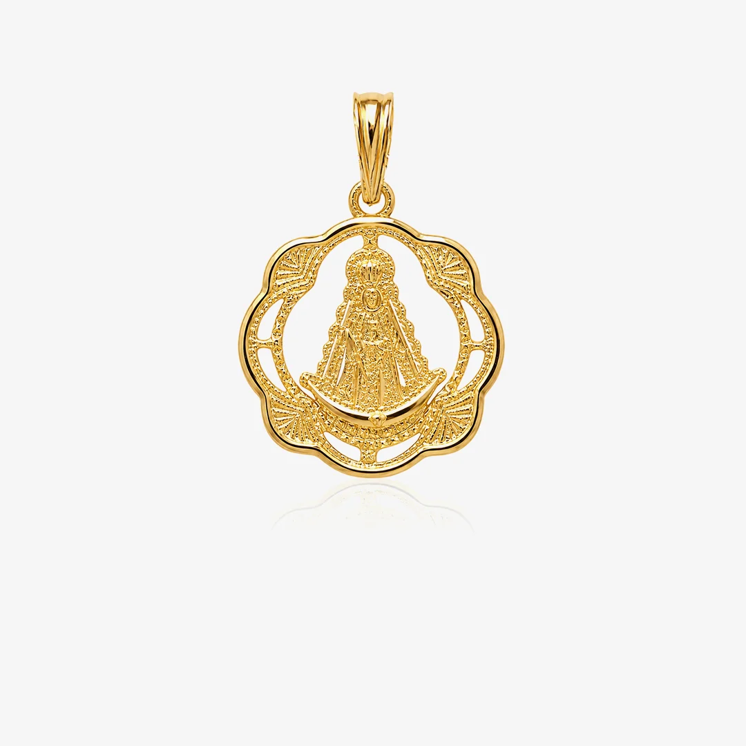 Medalla V.Rocio Pandereta Mini