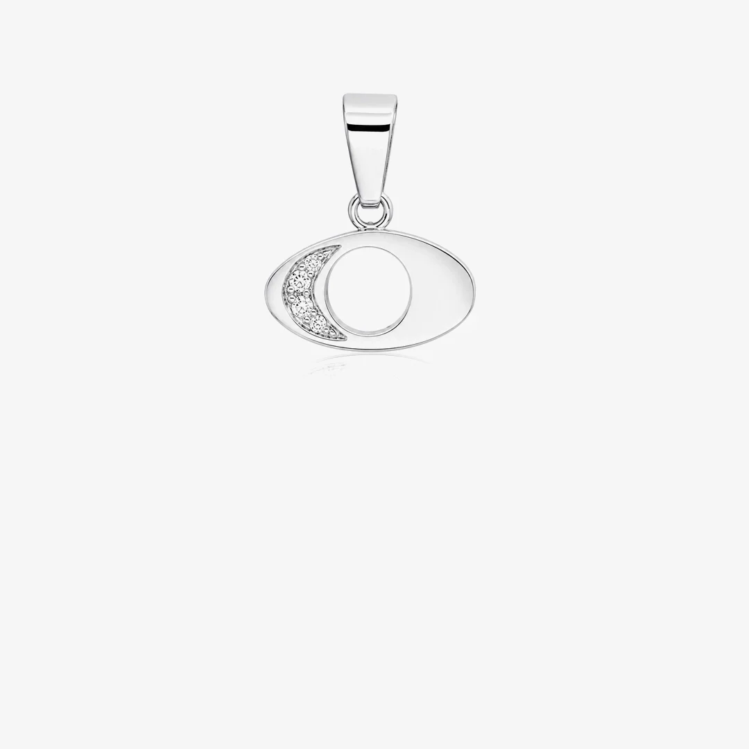Colgante inicial diamantes - Image 12