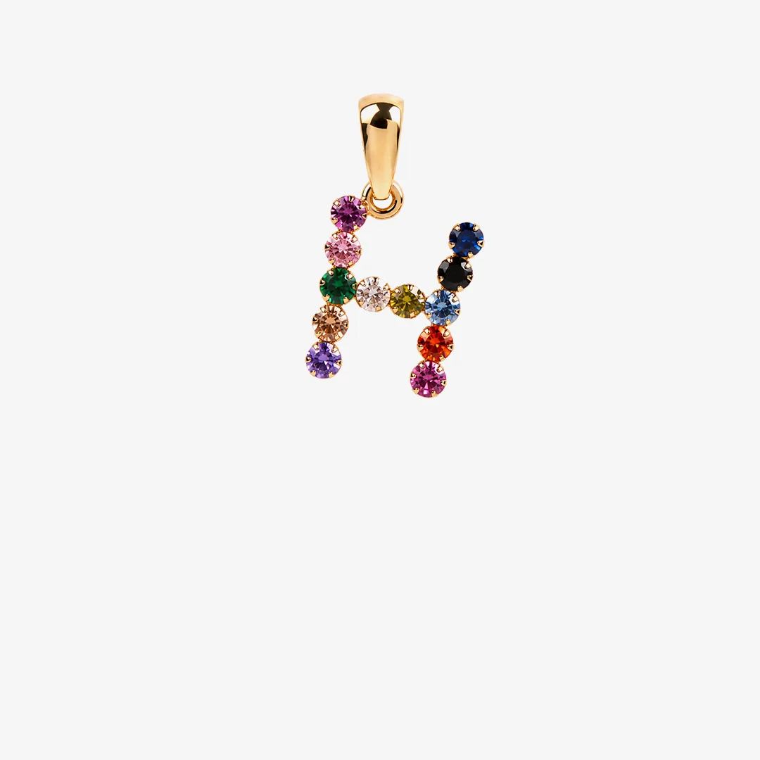 Colgante inicial multicolor - Image 13