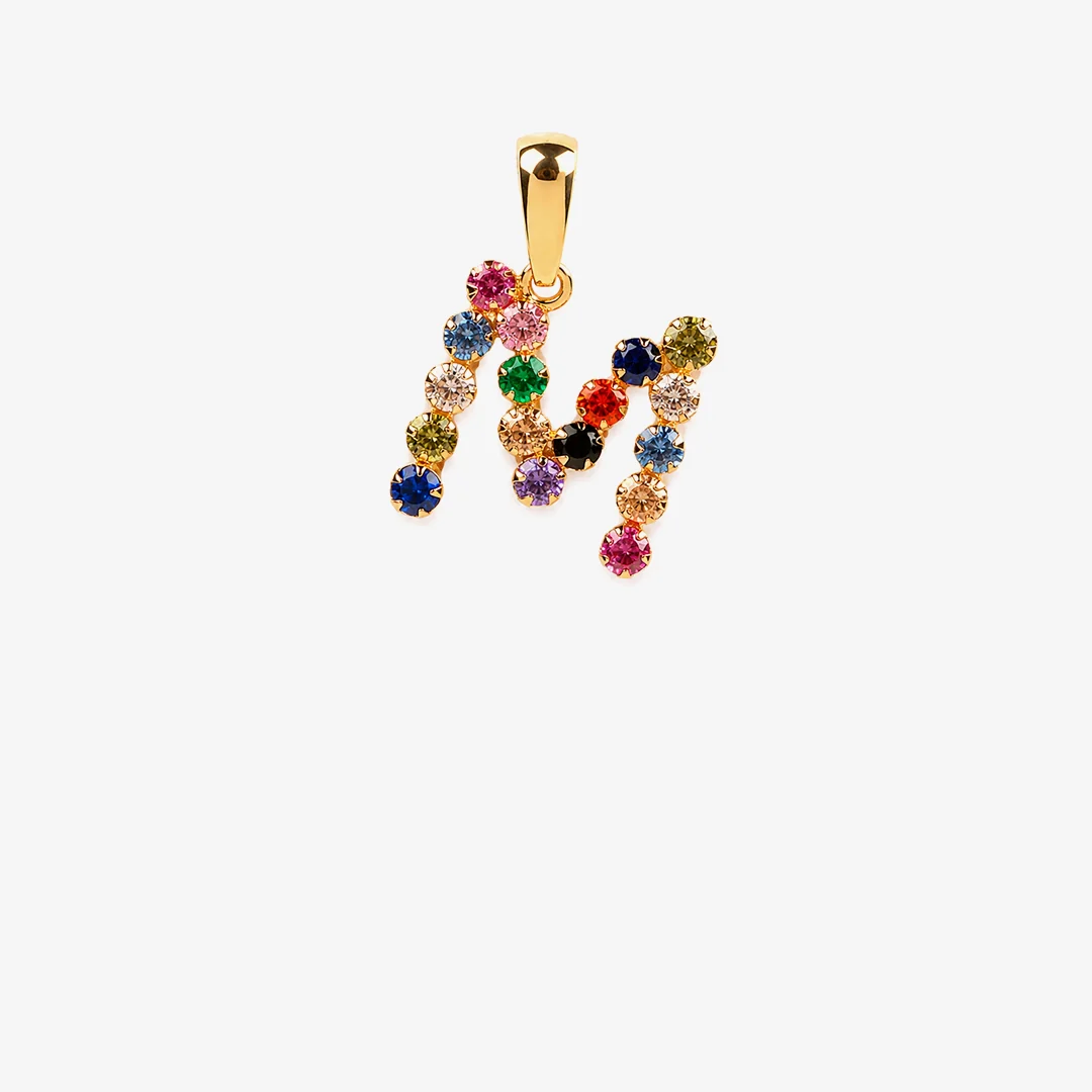 Colgante inicial multicolor - Image 18