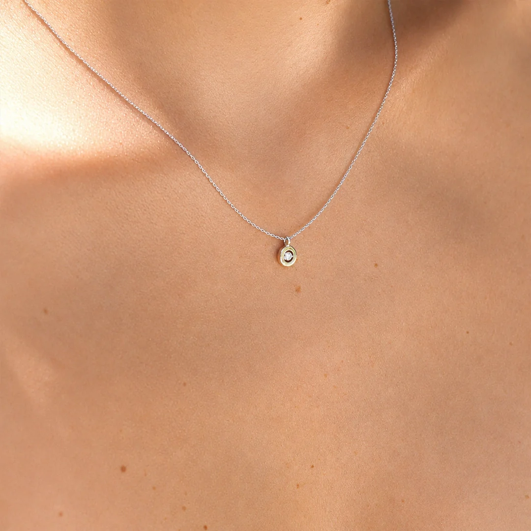 Collar Diamond Round. - Image 2