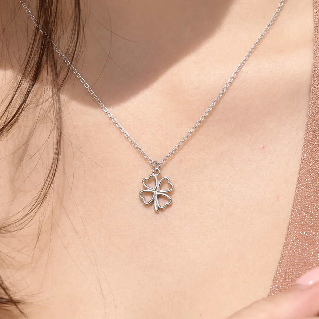 Collar Trebol Corazones - Image 2