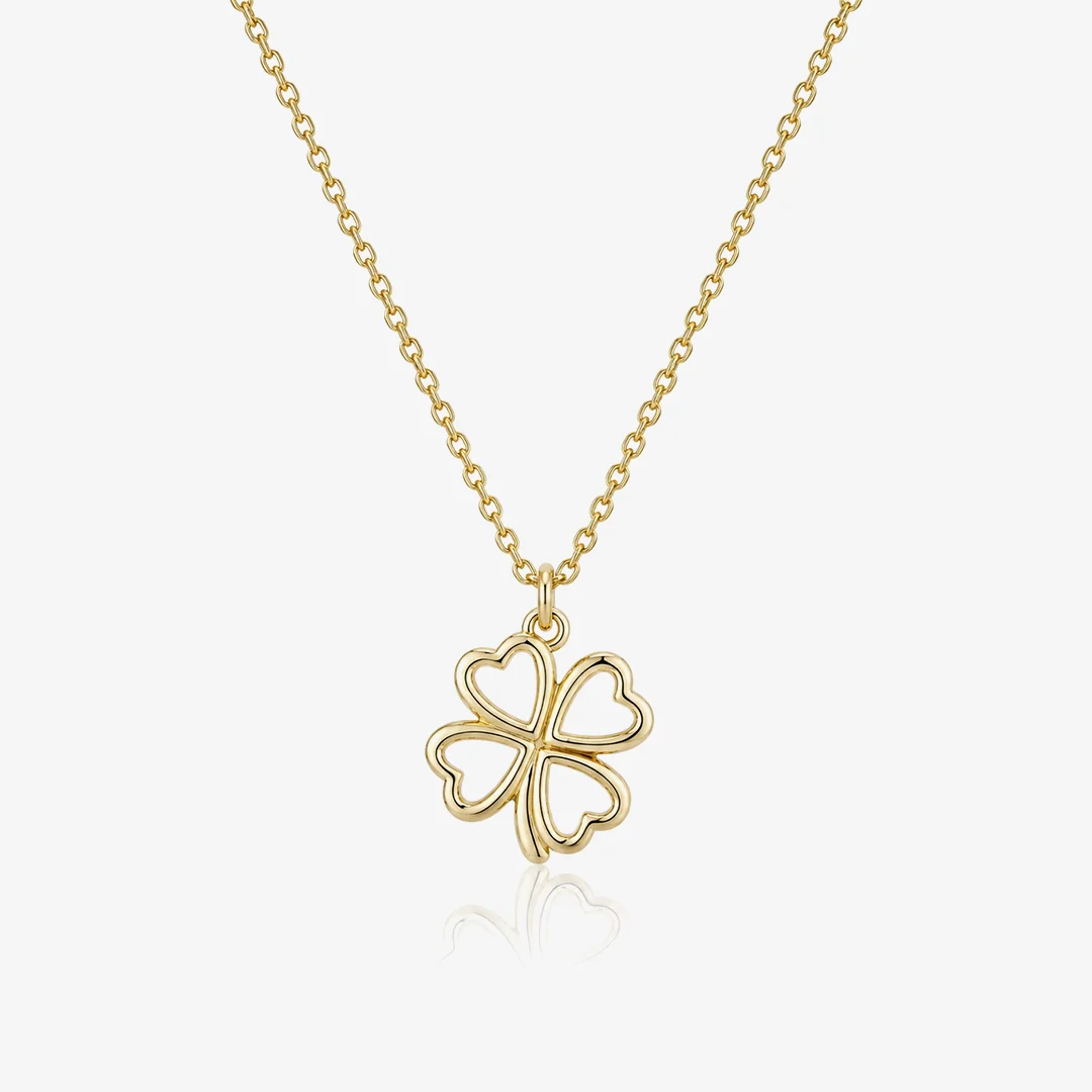 Collar Trebol Corazones - Image 3