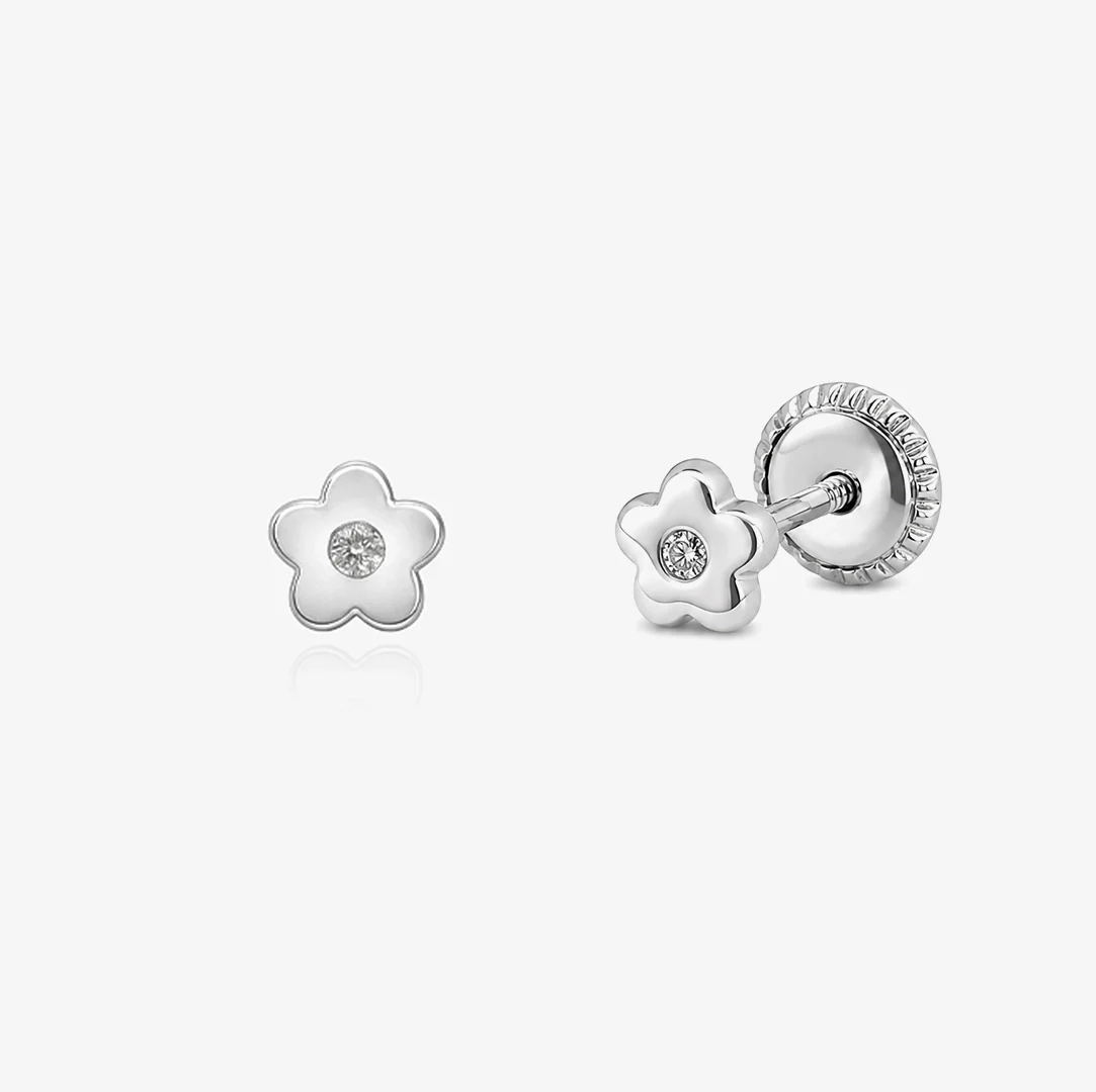 Pendientes Flor diamante - Image 3