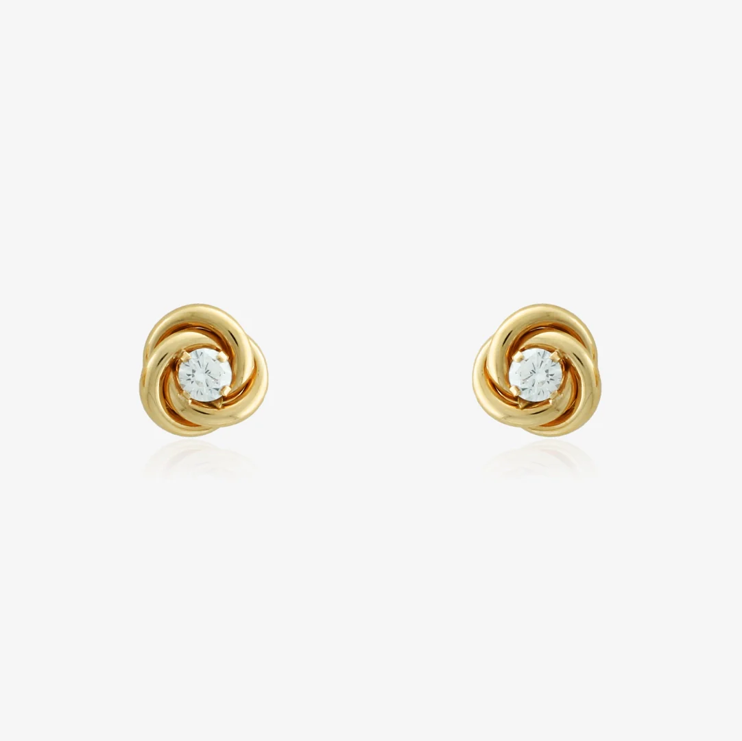 Pendientes Piedras Nudo