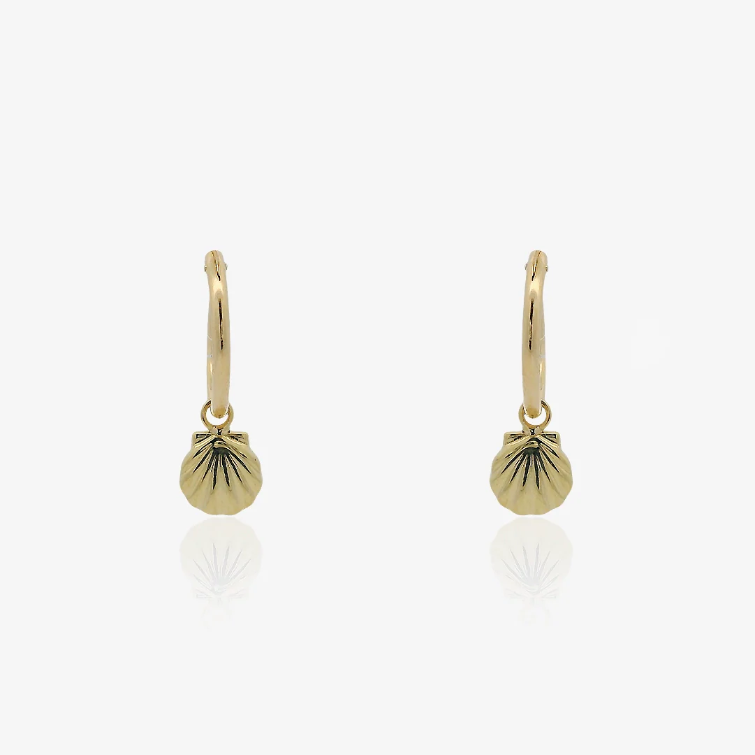 Pendientes Aro Concha