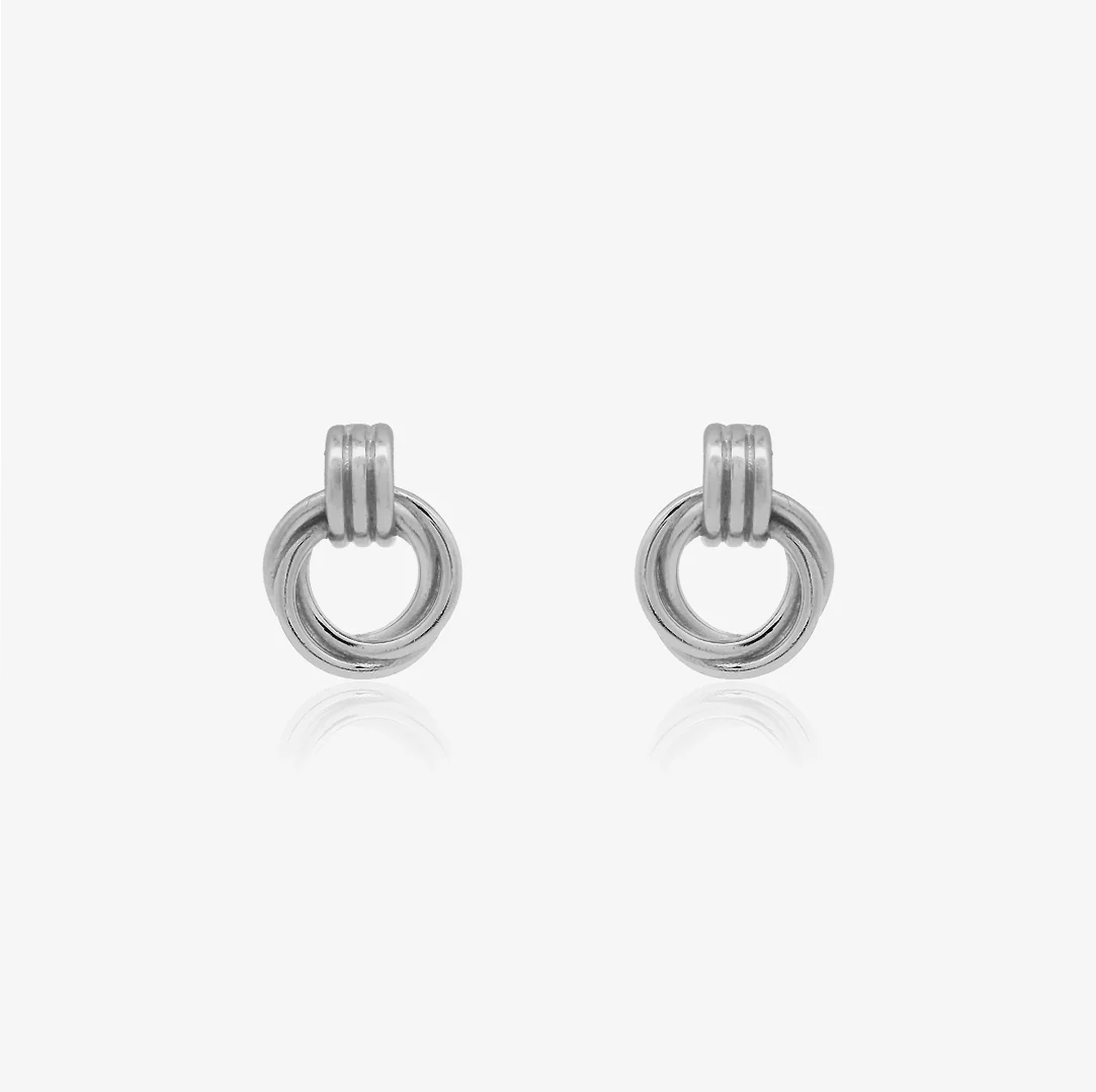 Pendientes Aros Entrelazado