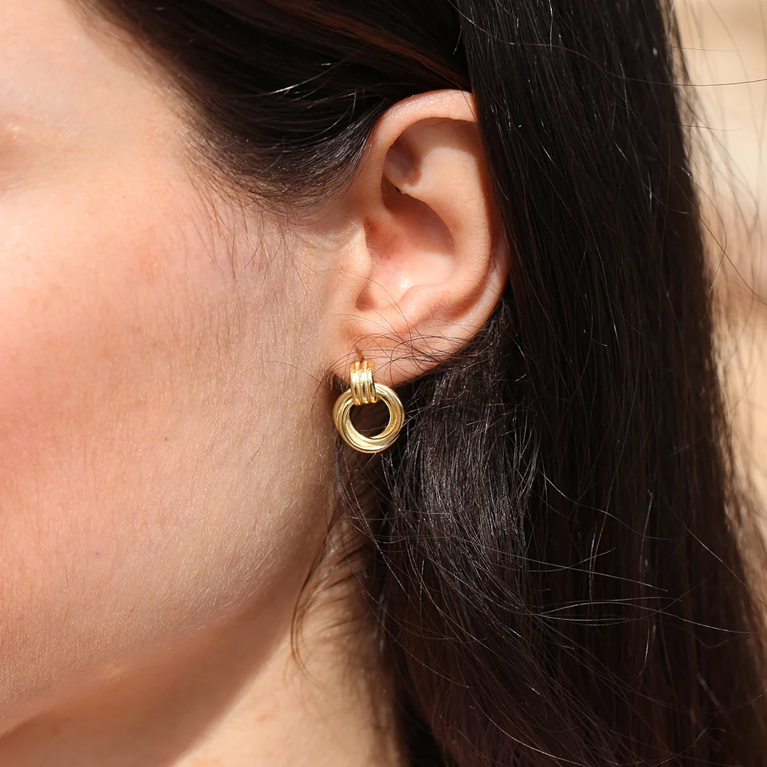 Pendientes Aros Entrelazado - Image 4