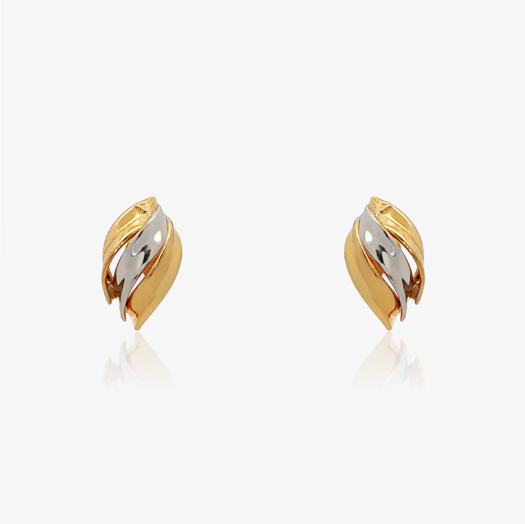 Pendientes Bandas Bicolor - Image 2