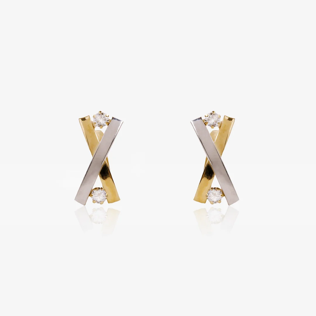 Pendientes Bicolor Equis