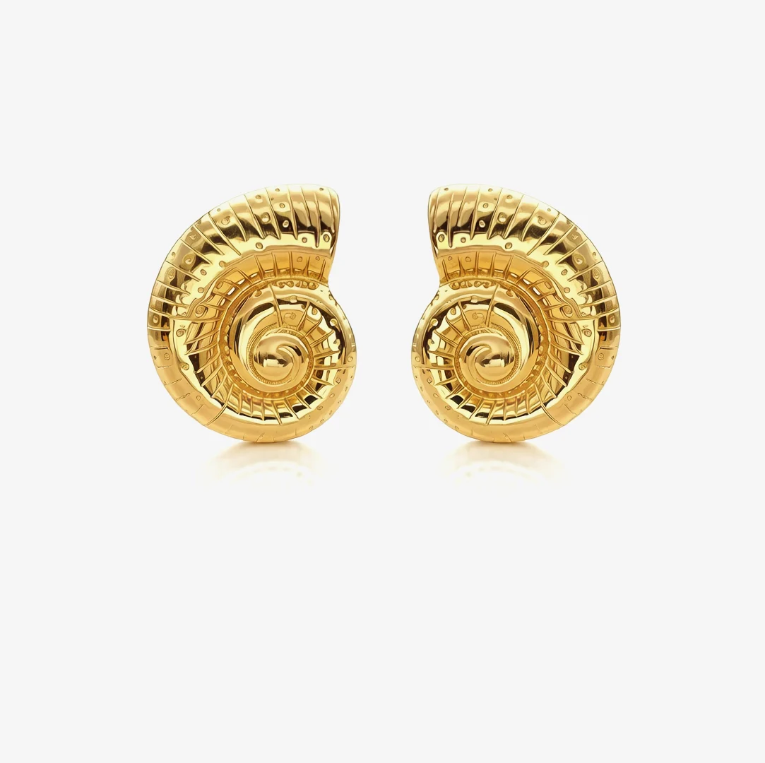 Pendientes Caracola