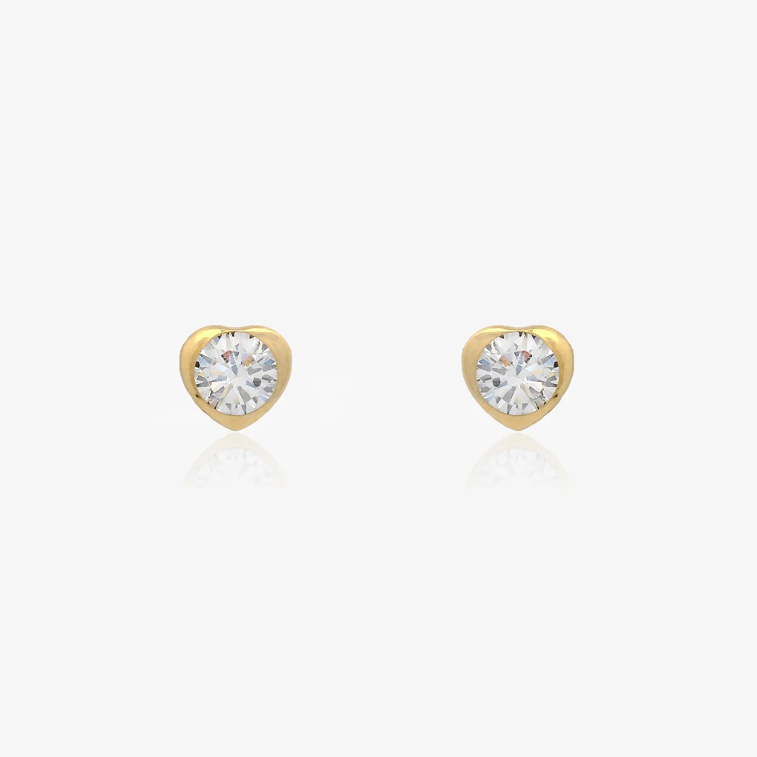 Pendientes Chatón Corazón