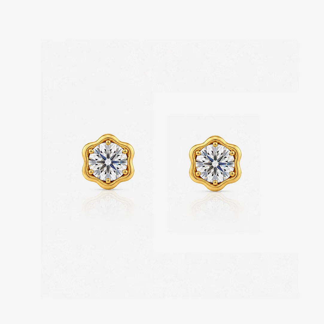 Pendientes Chatón Flor
