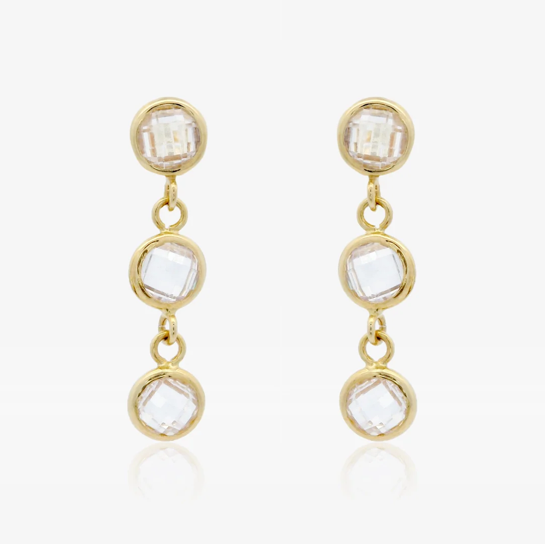 Pendientes dott circonitas