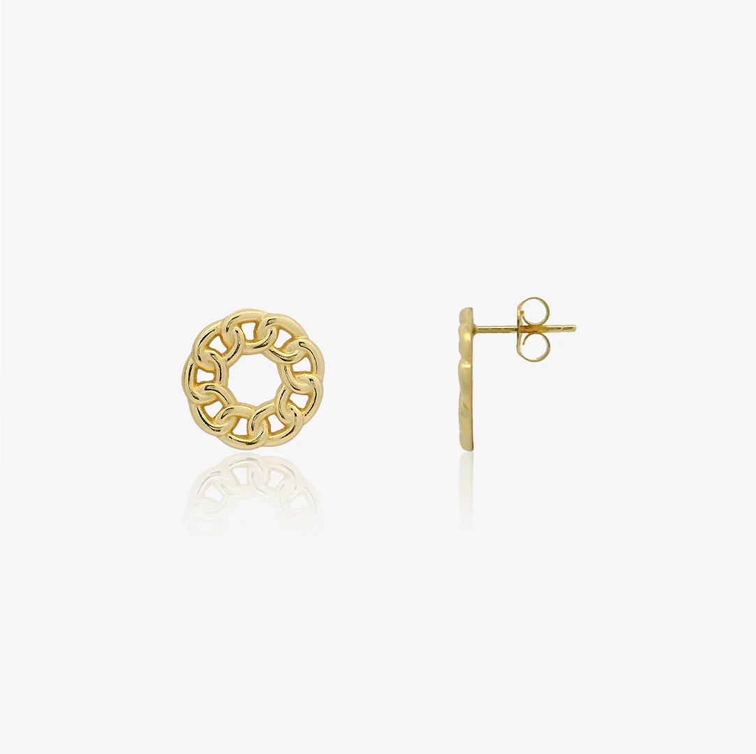 Pendientes Circulo Calado - Image 6