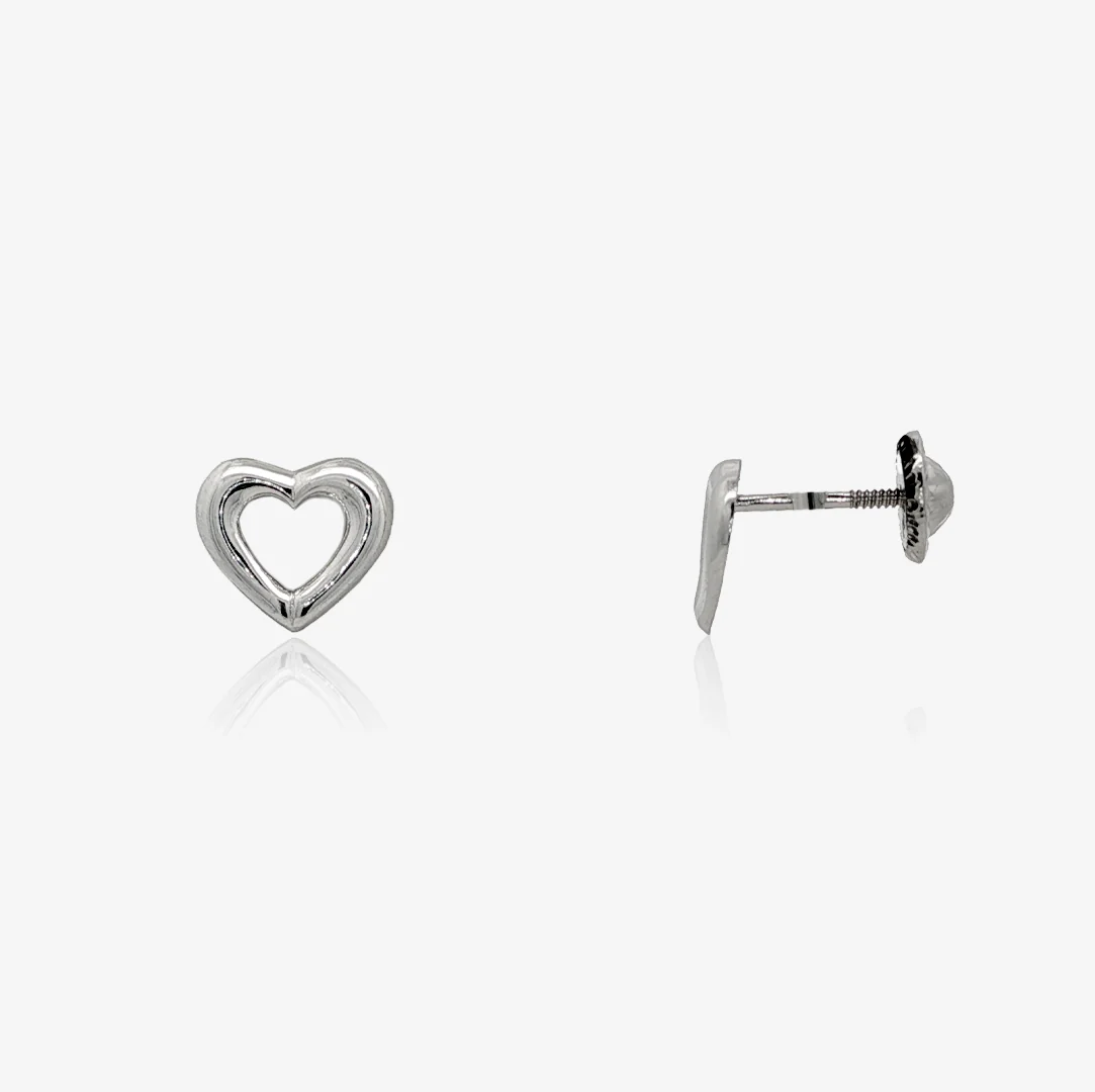 Pendientes Corazon calado - Image 2
