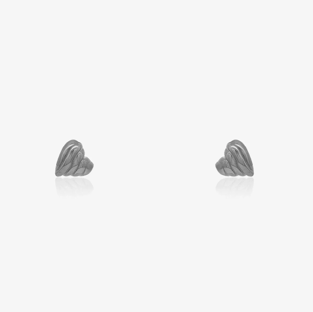 Pendientes Corazón Gallonado - Image 2