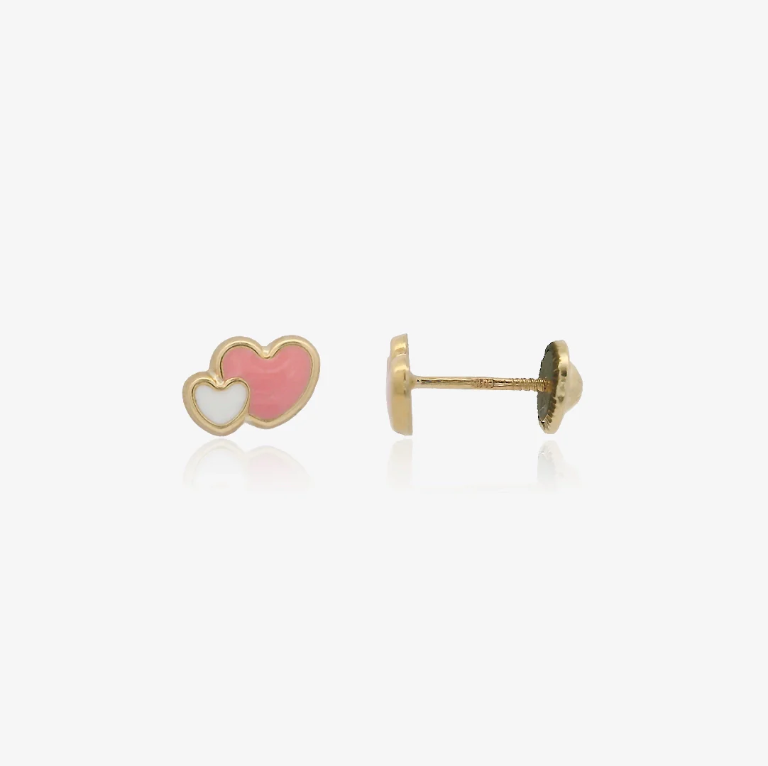 Pendientes Doble Corazón - Image 2