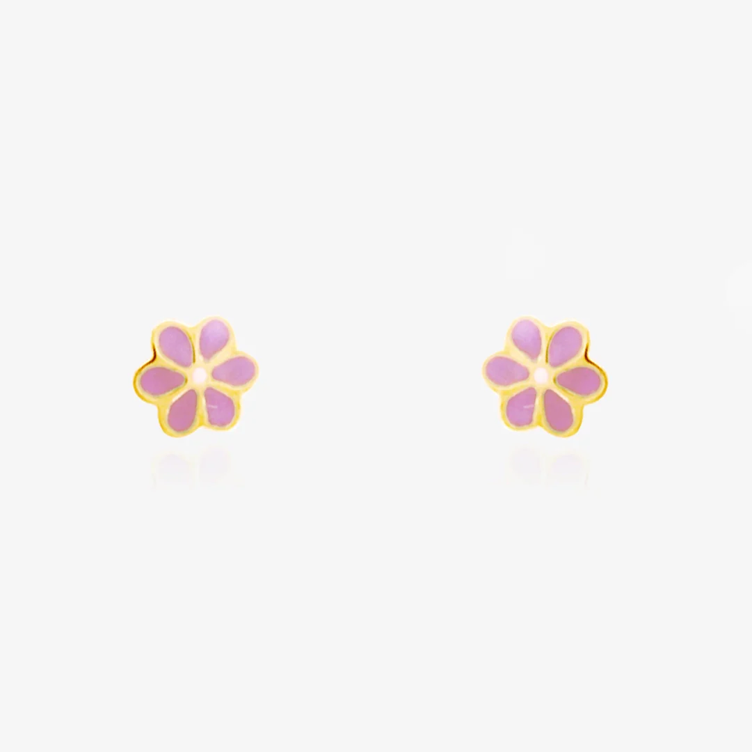 Pendientes flor