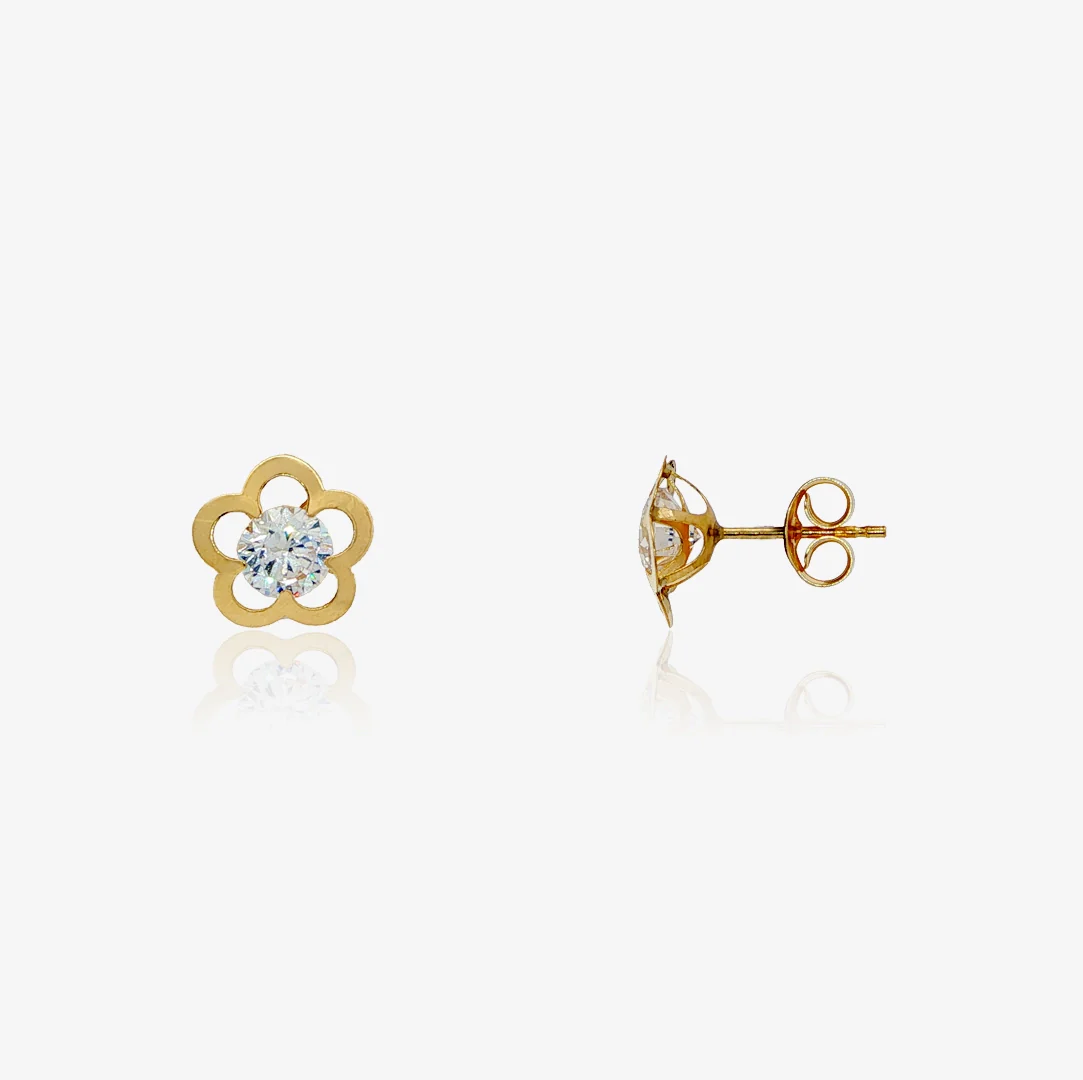 Pendientes Flor 5 Petalos - Image 2