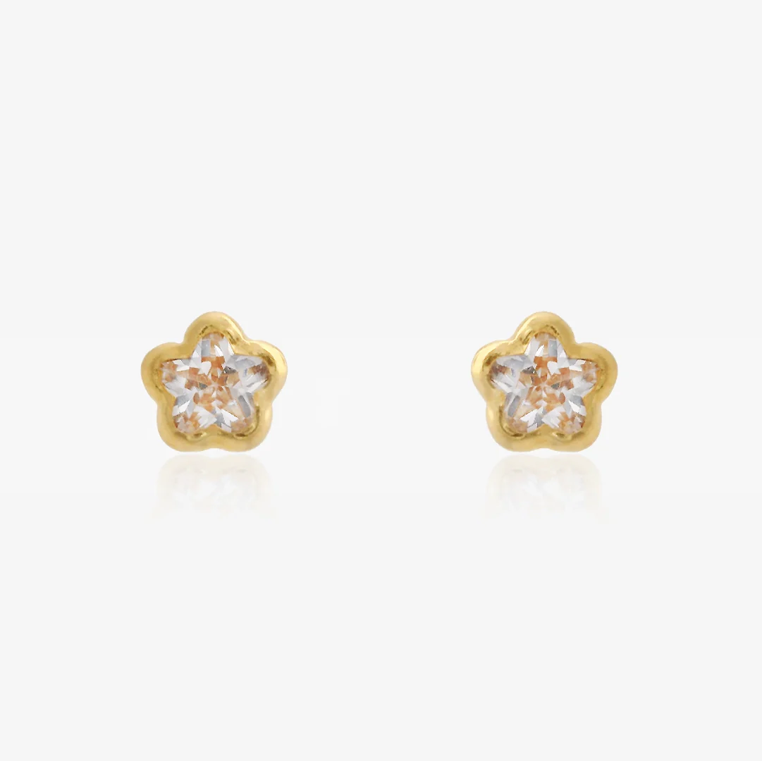 Pendientes Flor Boceladas