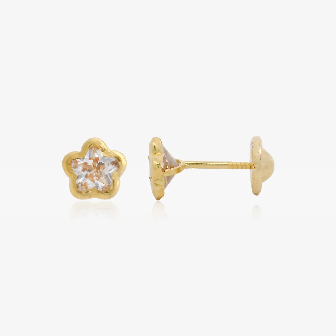 Pendientes Flor Boceladas - Image 2