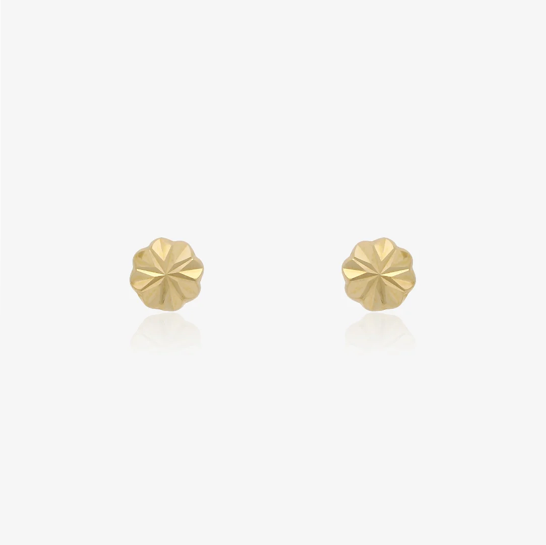 Pendientes Flor Penqueada
