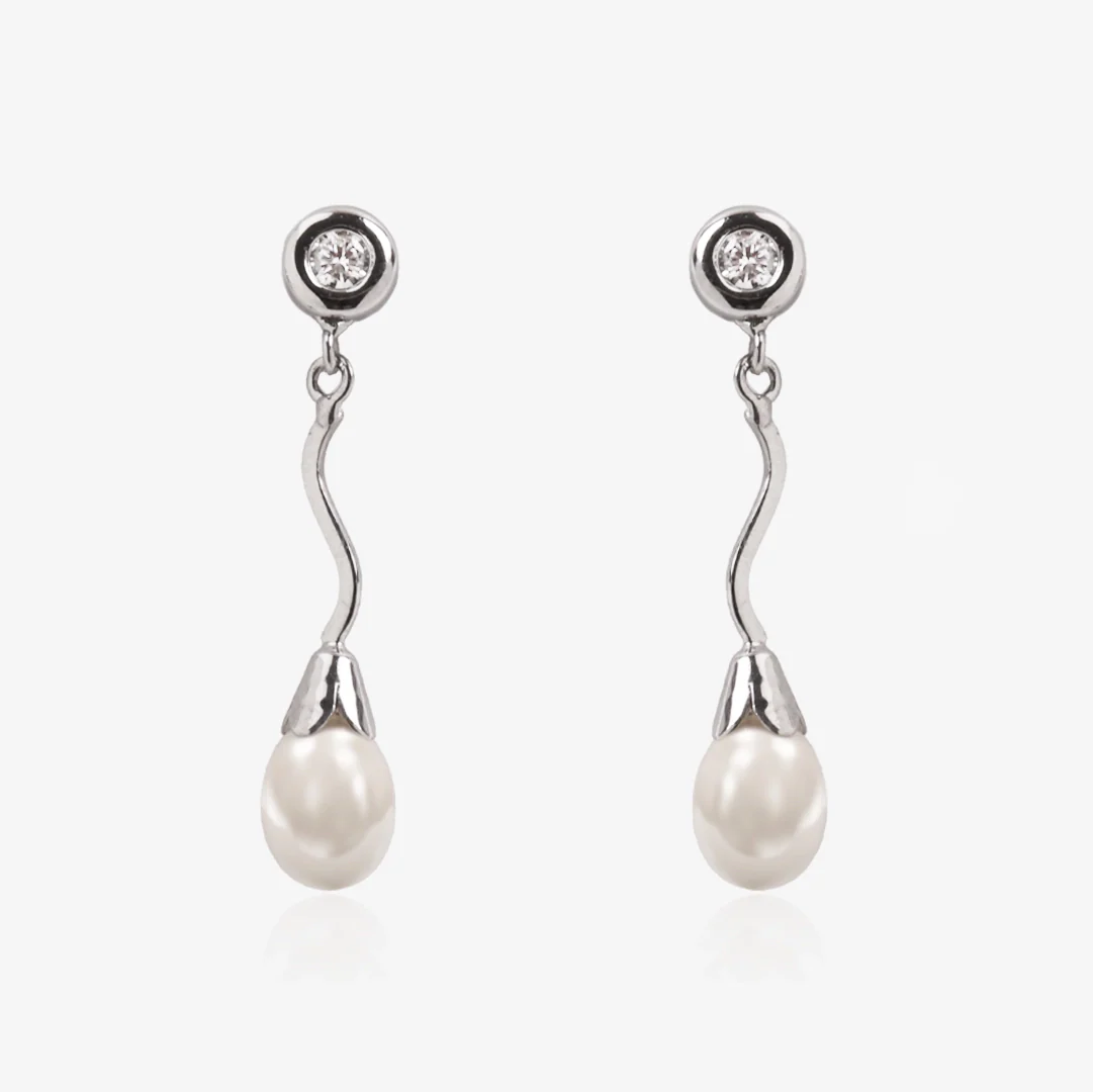 Pendientes lagrima largo