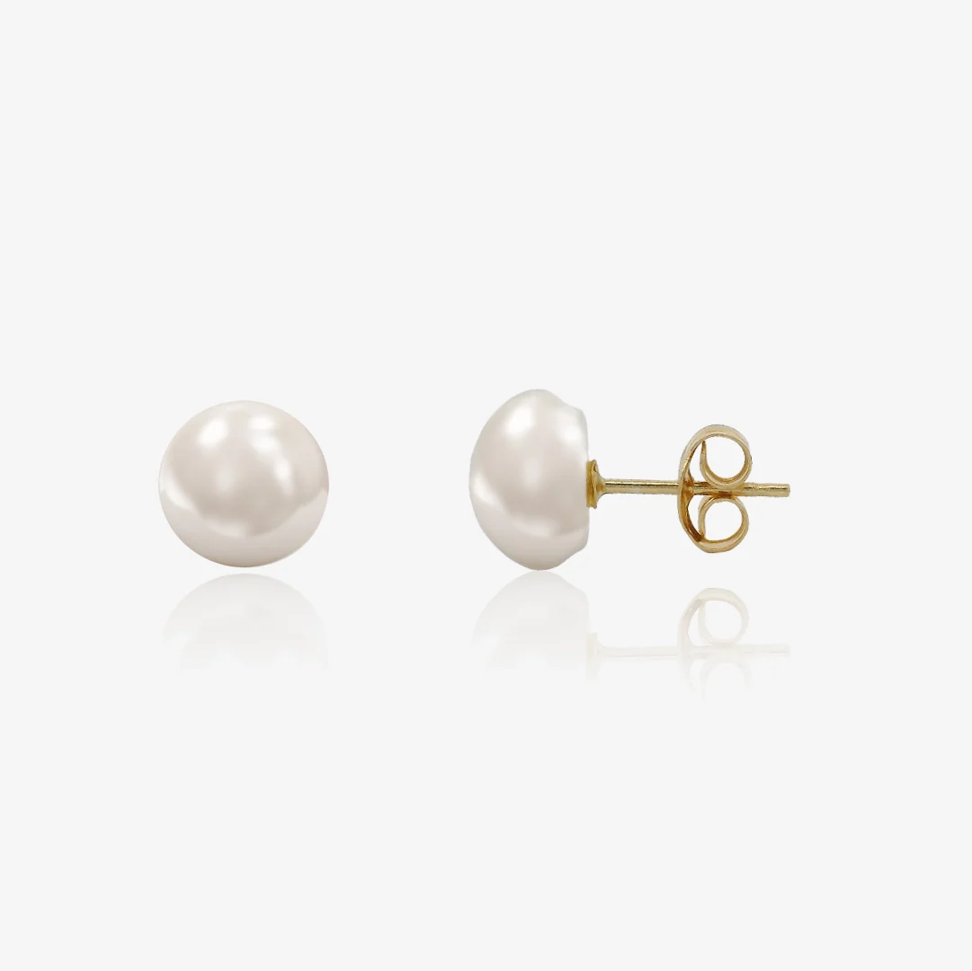 Pendientes Perlas Boton