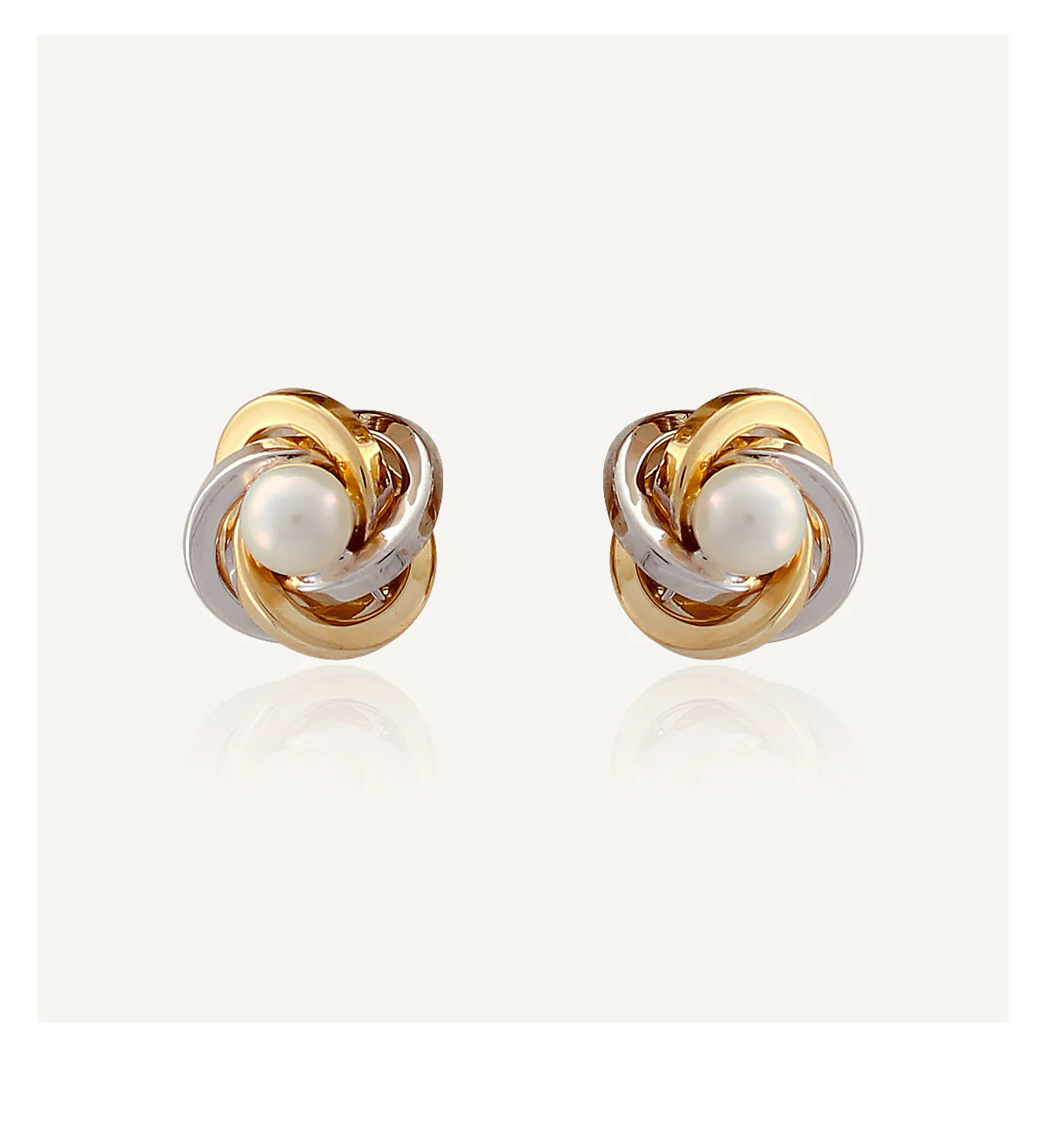 Pendientes Perlas Nudos