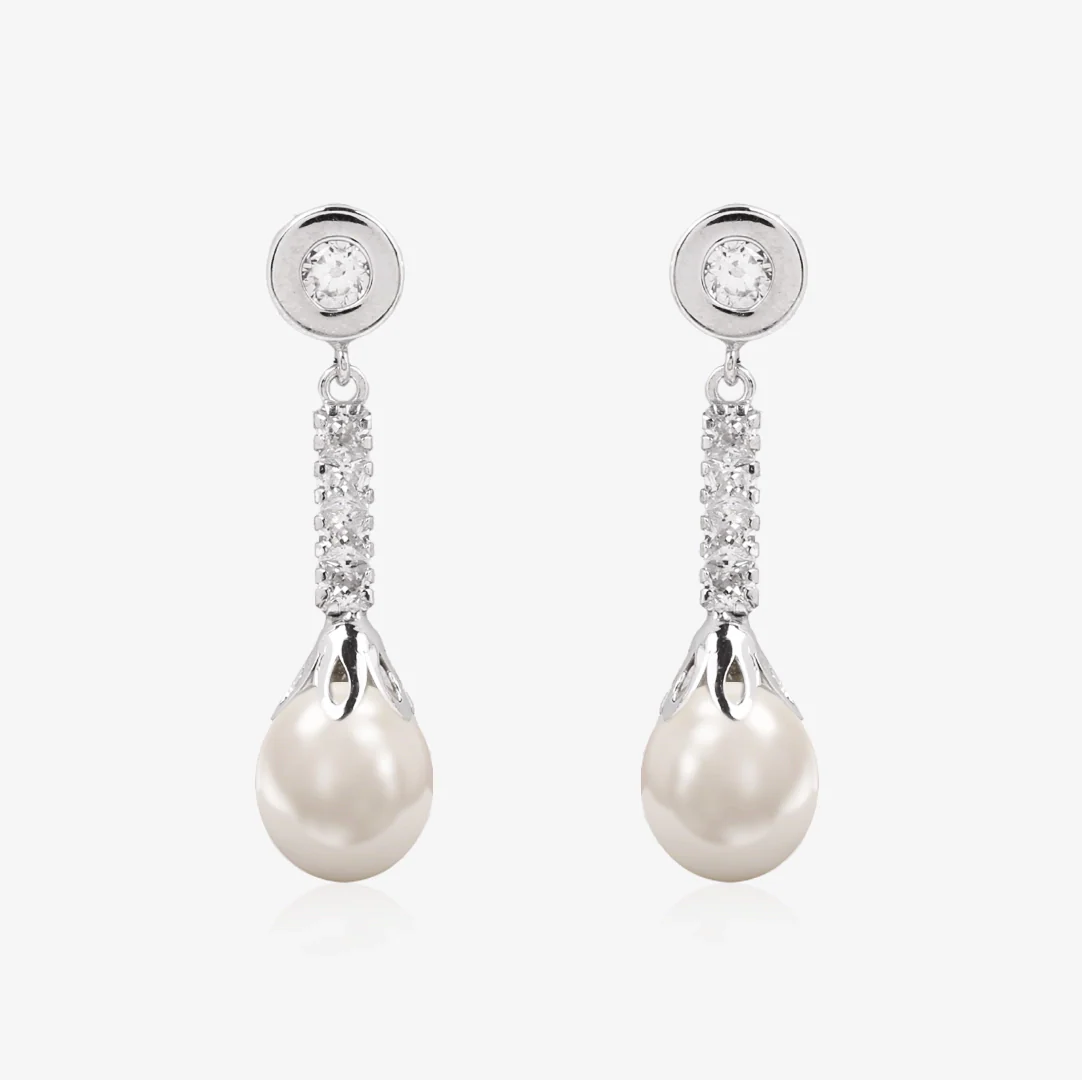 Pendientes Perlas Pera Chaton