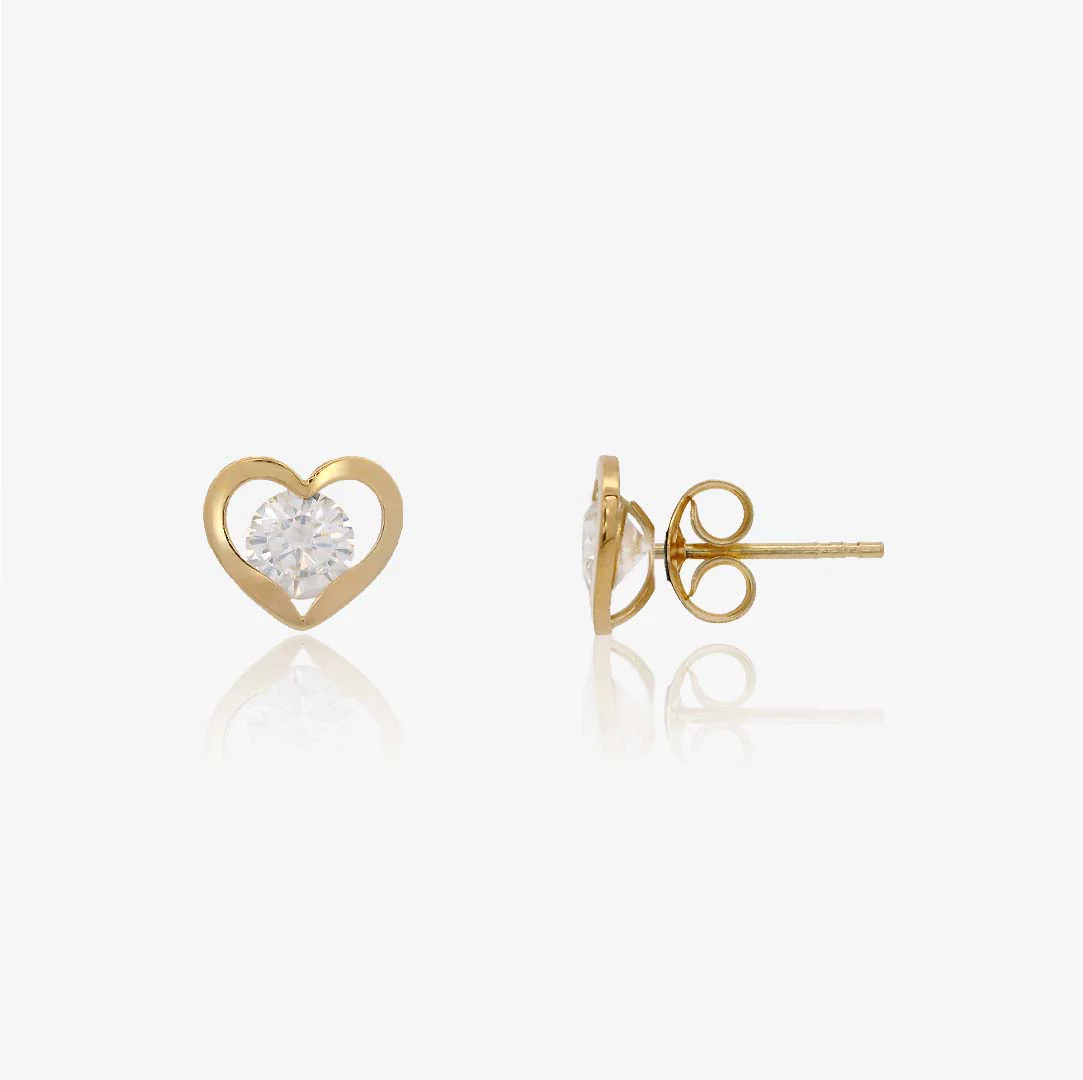 Pendientes Piedras Corazón - Image 2