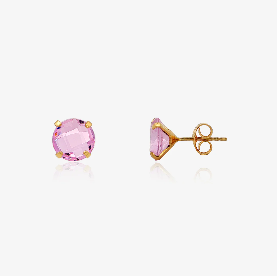 Pendientes Piedras Rosa - Image 2