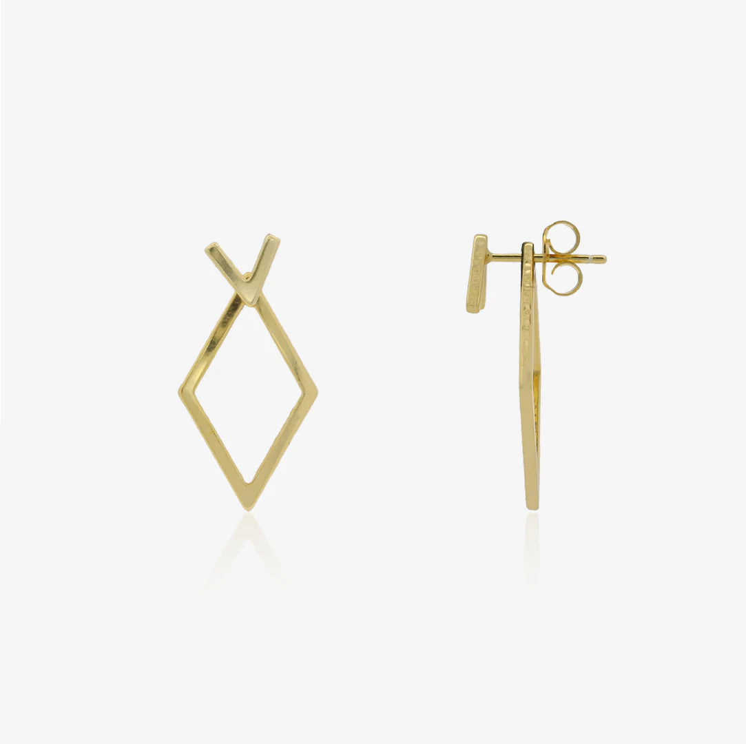 Pendientes Rombos - Image 2