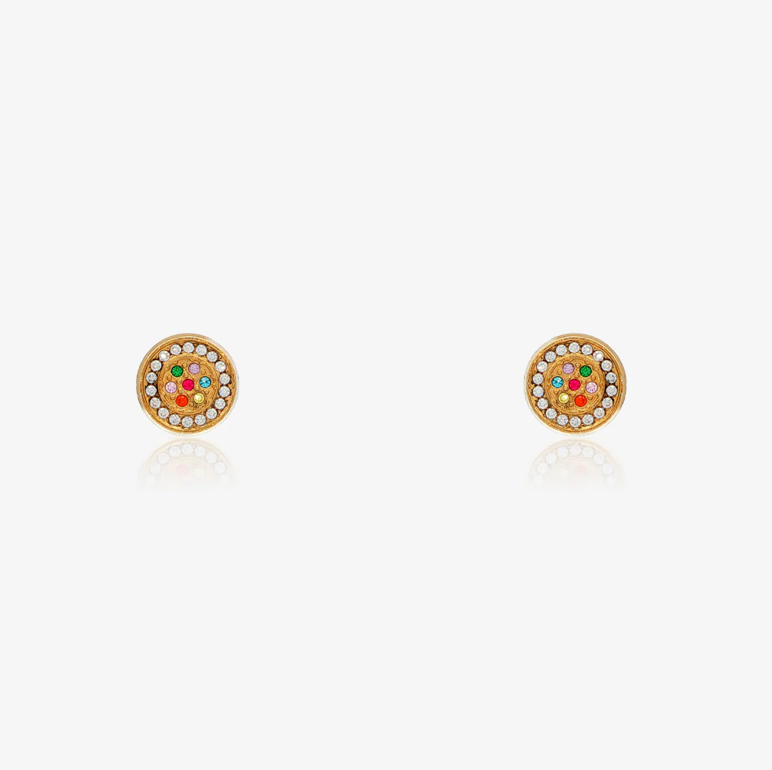 Pendientes roseton