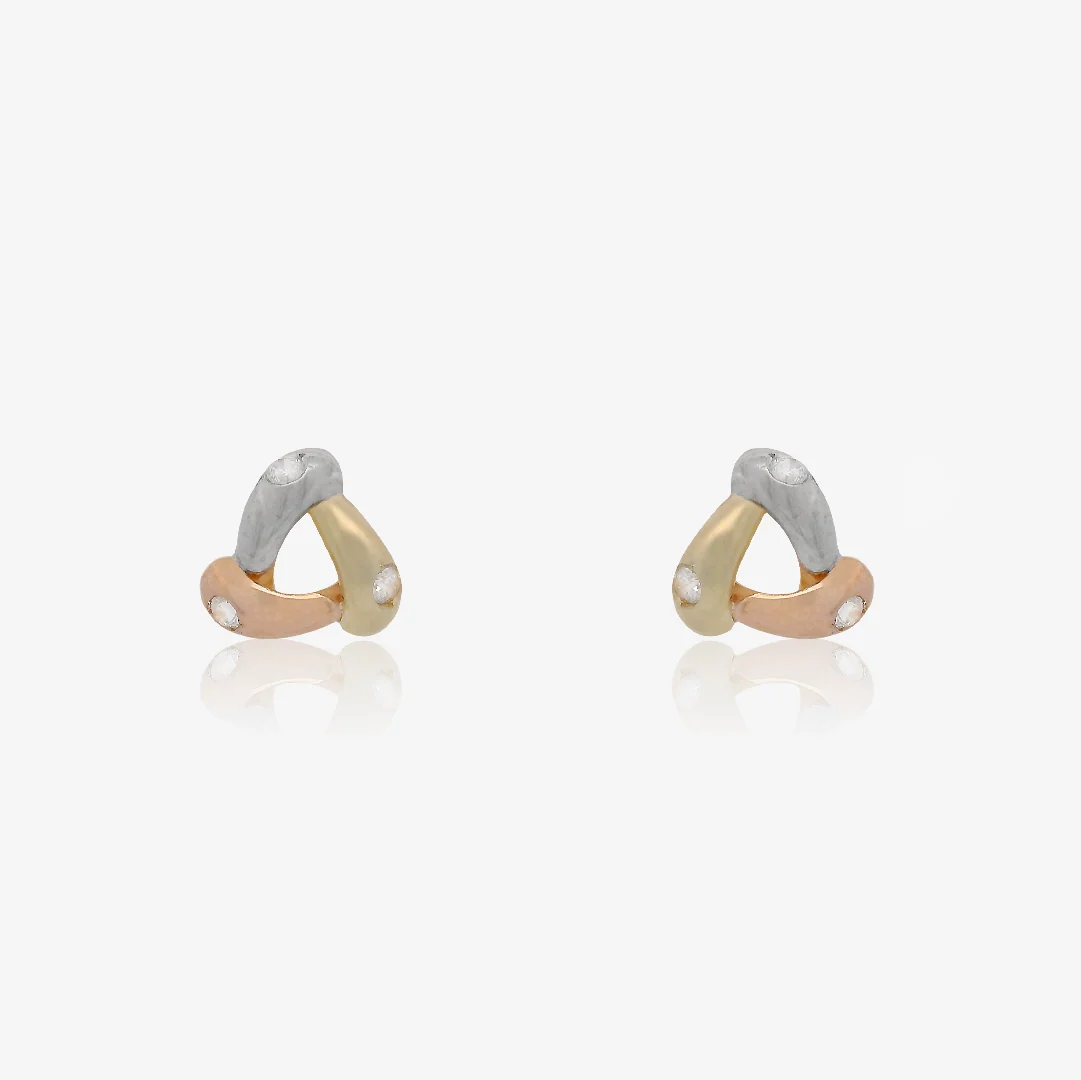 Pendientes Tricolor Triangulo
